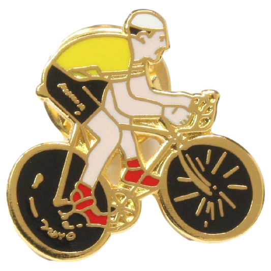 Cyclist Pin Badge