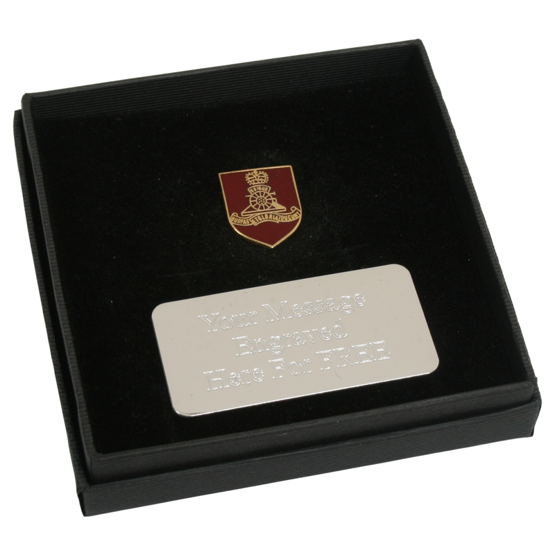 Royal Artillery Shield Gift Box