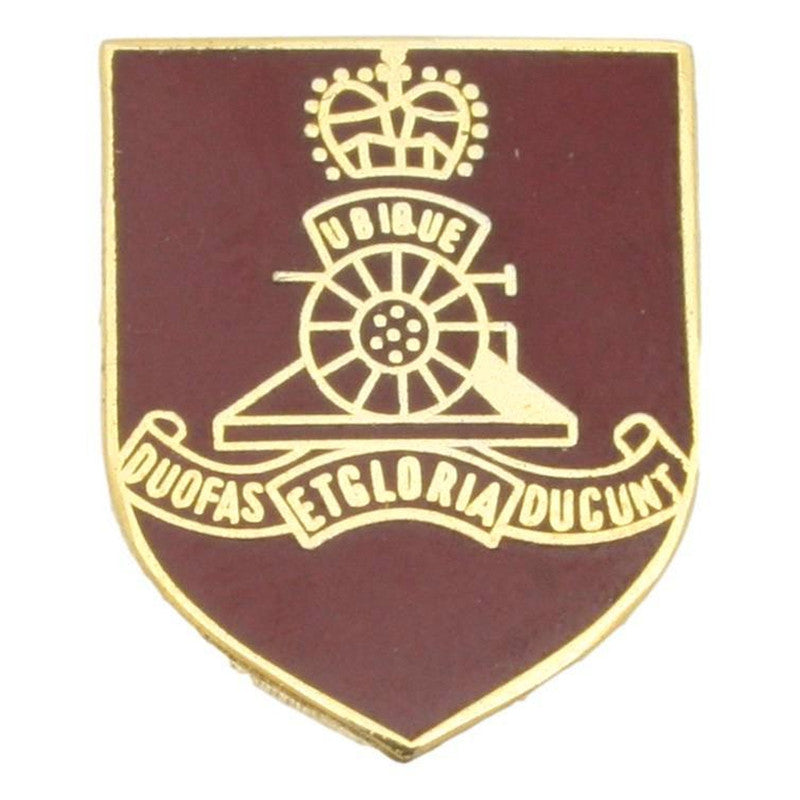 Royal Artillery Shield Pin Badge