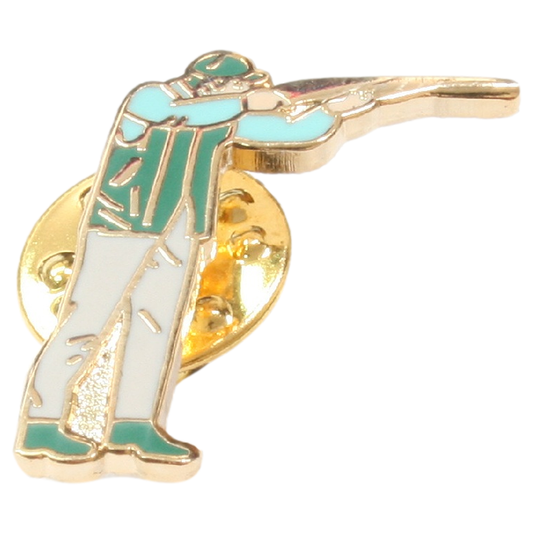 Clay Shoot Pin Badge