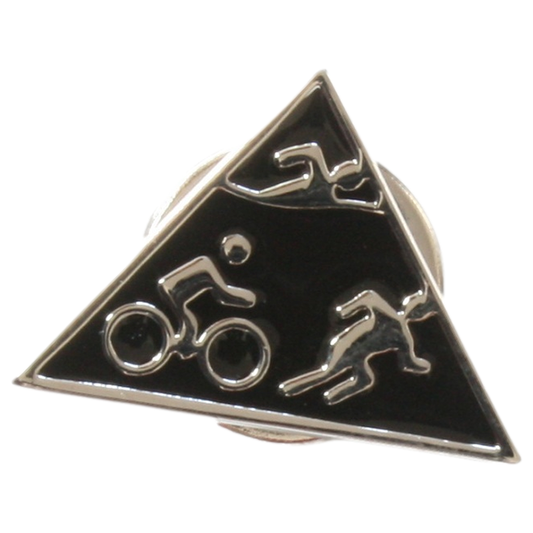 Triathlon Pin Badge